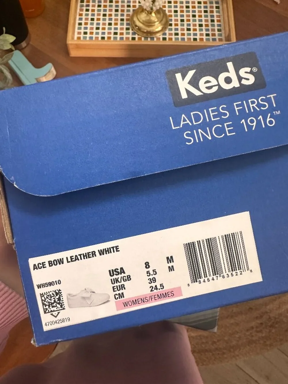 Keds Ace Bow Leather Slip Ons